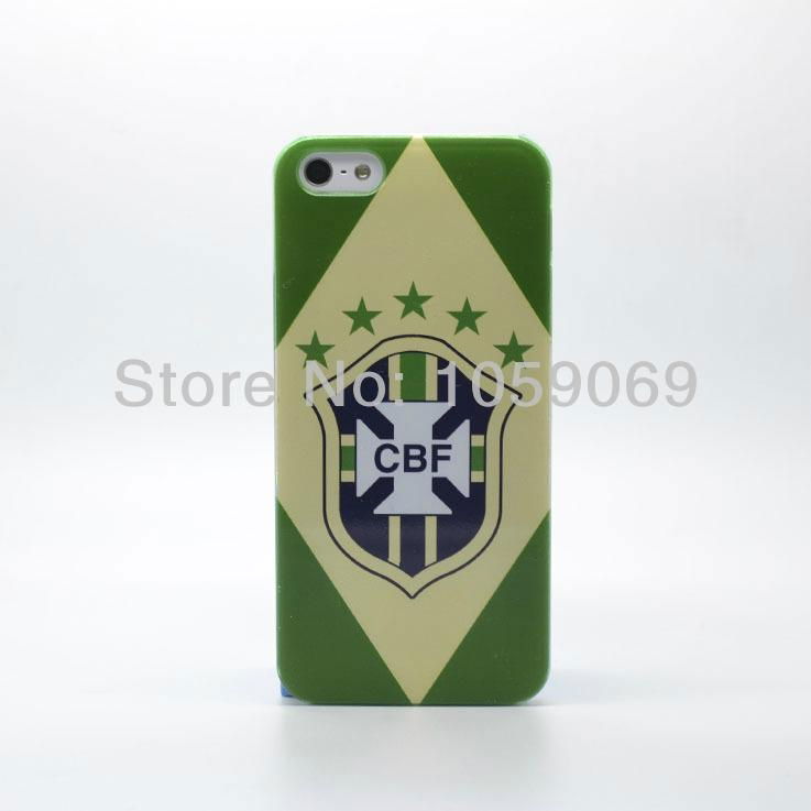  Brazil Team World Cup Team Series Phone Case for iPhone 5/5s (CSA02)