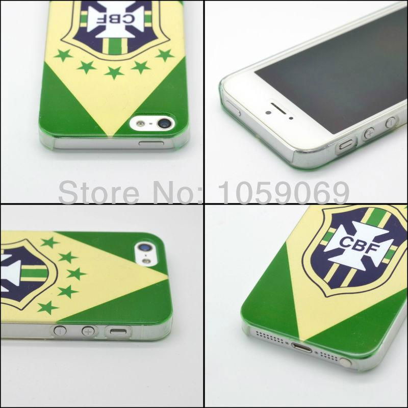  Brazil Team World Cup Team Series Phone Case for iPhone 5/5s (CSA02) 3