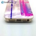 Blue-Film Coating TPU Back Cellphone Cover Mobile Phone Case for Apple iPhone 5 3