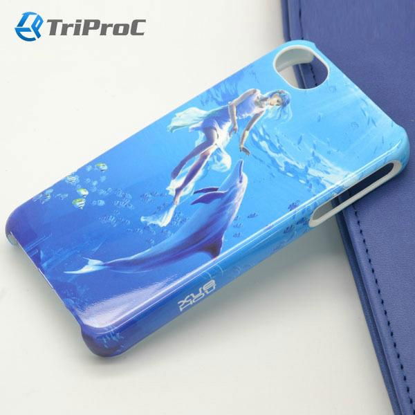 Water Transfer Printing ABS Hard Back Cover Phone Case for Apple iPhone 4 / 4S 2