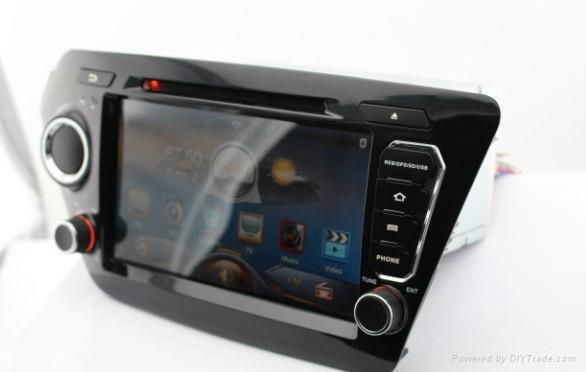 Car Pure android 4.2 os system For kia rio k2 dvd player