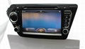 Car Pure android 4.2 os system For kia rio k2 dvd player with gps navigation 5