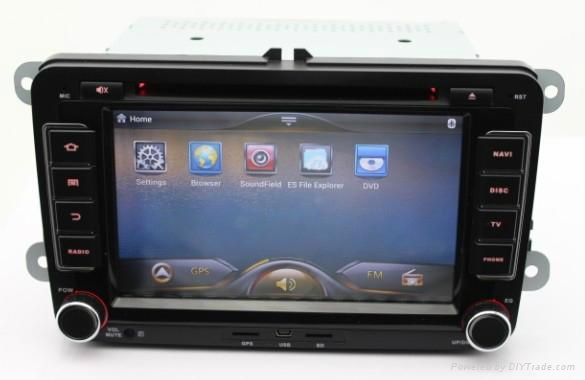 Car android 4.2 os For volkswagen dvd player with gps navigation system 2