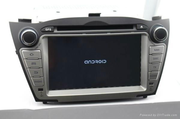 Full android 4.2 OS system For hyundai ix35 car dvd player with gps navigation 5