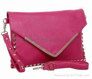 Shell material: PU leather  Functions: Ladies' cross-body/shoulder bag and handb