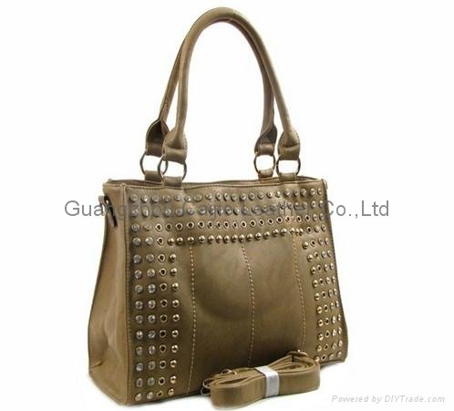 Elegant Trendy Modern Mono Tone Colored With Rhinestones And Studs Decorated Fas