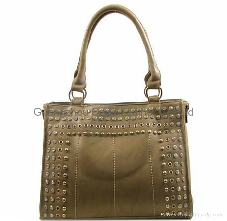 Elegant Trendy Modern Mono Tone Colored With Rhinestones And Studs Decorated Fas 2