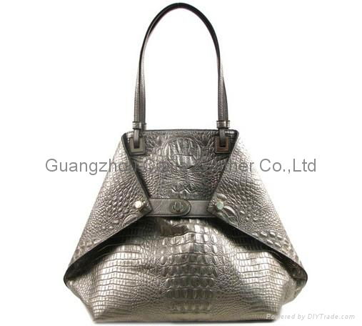 Ruby Collection Unique Luxurious Style With Alligator Skin Print Fashion Handbag