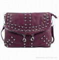  Ladies' Bag in Shiny Style, Made of Washed PU, Perfect Friend for All-time Use, 1