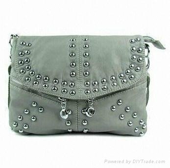  Ladies' Bag in Shiny Style, Made of Washed PU, Perfect Friend for All-time Use, 2