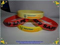 Various colors custom silicone bracelets for hot sell 5