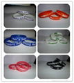 All kinds of colors silicone wrist bands  2