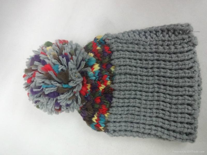 Acrylic Knitted Hats/ Beanie Hat