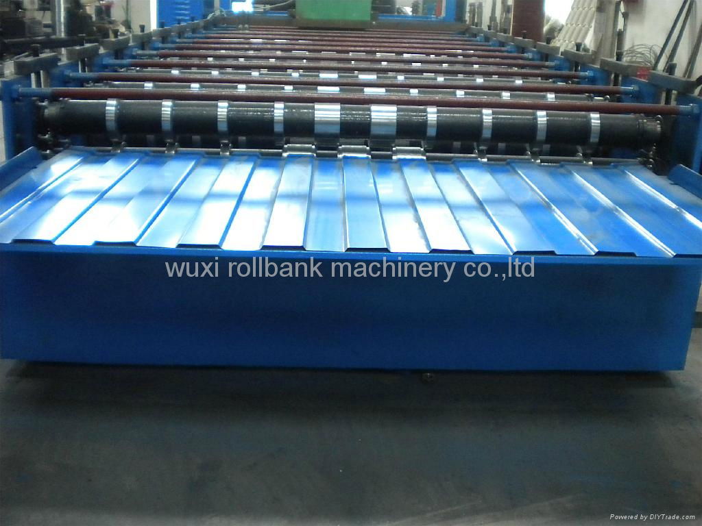 roof/wall panel roll forming machine