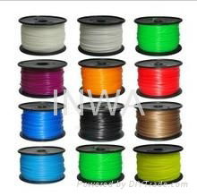 3D filament ABS PLA 1.75mm/3.00mm 3D printer colorful wholesale 1kg (2.2lb)/spoo