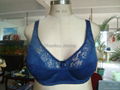 Lady 's big size lovely soft cup Bra