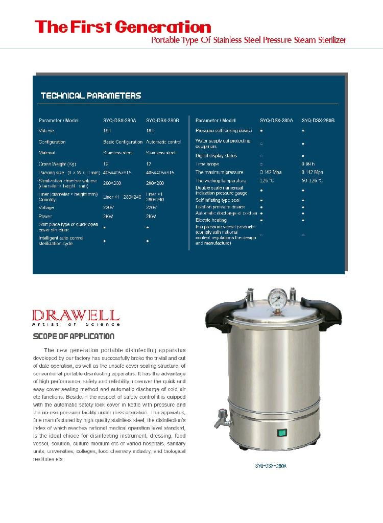 Portable sterilizer 2