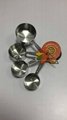 Sell Four Coulor Stainless  Steel Measuring Cups and Spoons with Silicone 2