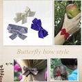 butterfly style hair ties 1