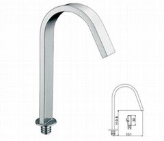 Stainless Steel Square Faucet Pipe Tap Spouts