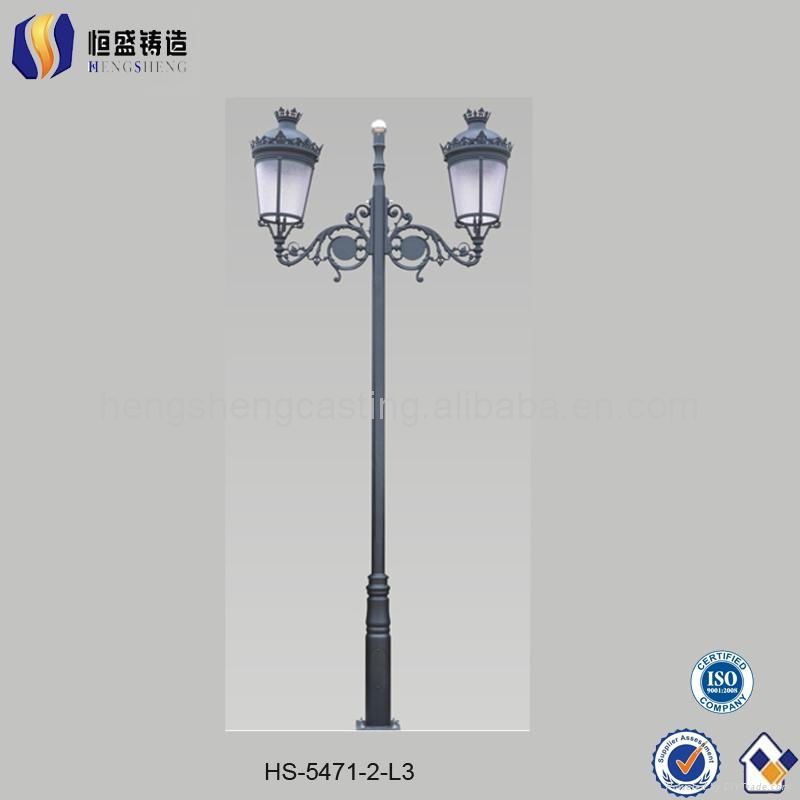 puplic street cast iron lamp post 5