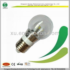 2014 high quality 3w 4w 5w 7w 360 degree led bulb 