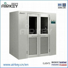 China Air Shower Manufacturers Cleanroom Equipment Two Person Double Sides