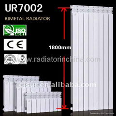 Bimetallic Q235 Steel Die Casting Aluminum Radiator