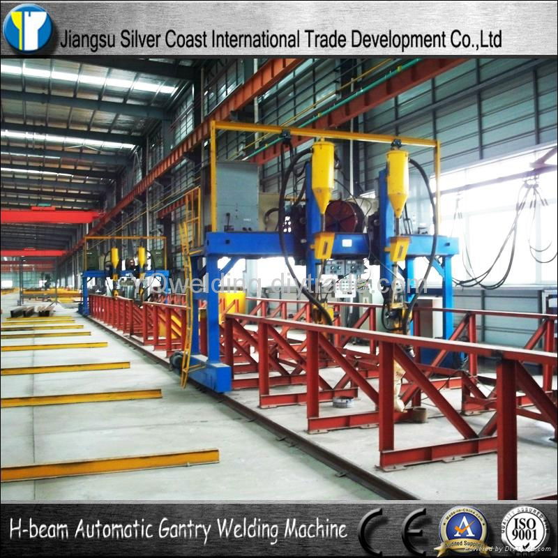 Gantry Type Automatic Welding Equipment for H-beam Steel Plate 4