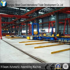 Vertical Assembling Machine for H Section Steel Beam