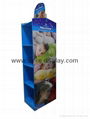 CMYK printed cardboard display  2