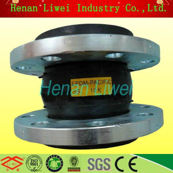 carbon steel flange connect Flexible large diameter expansion Rubber joint