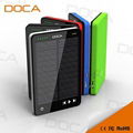 New D595 solar charger  10000mah power bank