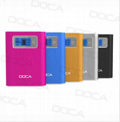 Doca2014 new 12000mah power pack bank