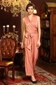 2014 new style Copper ammonia silk jumpsuits 3