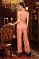 2014 new style Copper ammonia silk jumpsuits 4