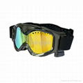 Wide Angle 720P skiing goggles with video camera 2