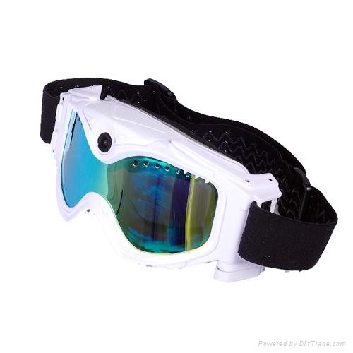 Wifi Full HD 1080P ski goggles with Video Camera real time transfer