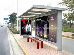 Modern Bus shelter