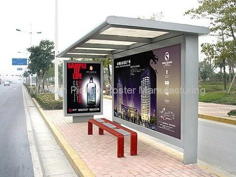 Modern Bus shelter