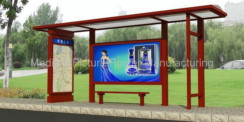 Modern Bus shelter 3