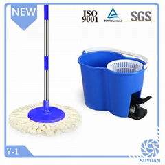 new 2014 three-drive easy magic rotate mop