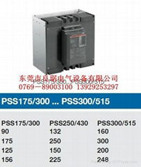 ABB軟起動器PSS175/300-500L通用型90KW