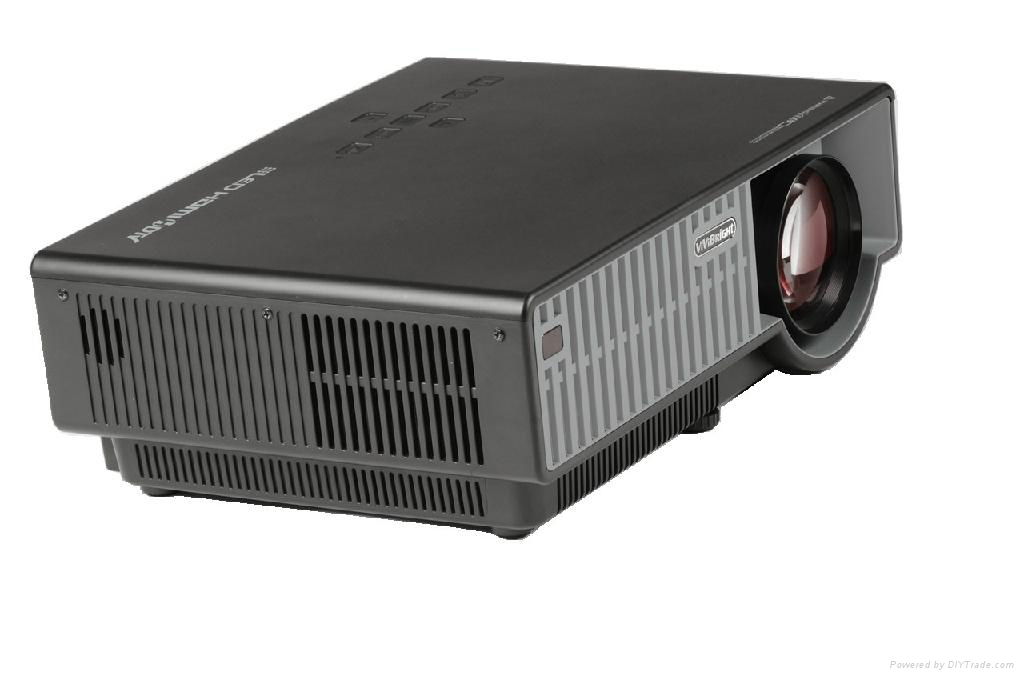 barcomax led high-brightness game video and home cinema projector PRW300