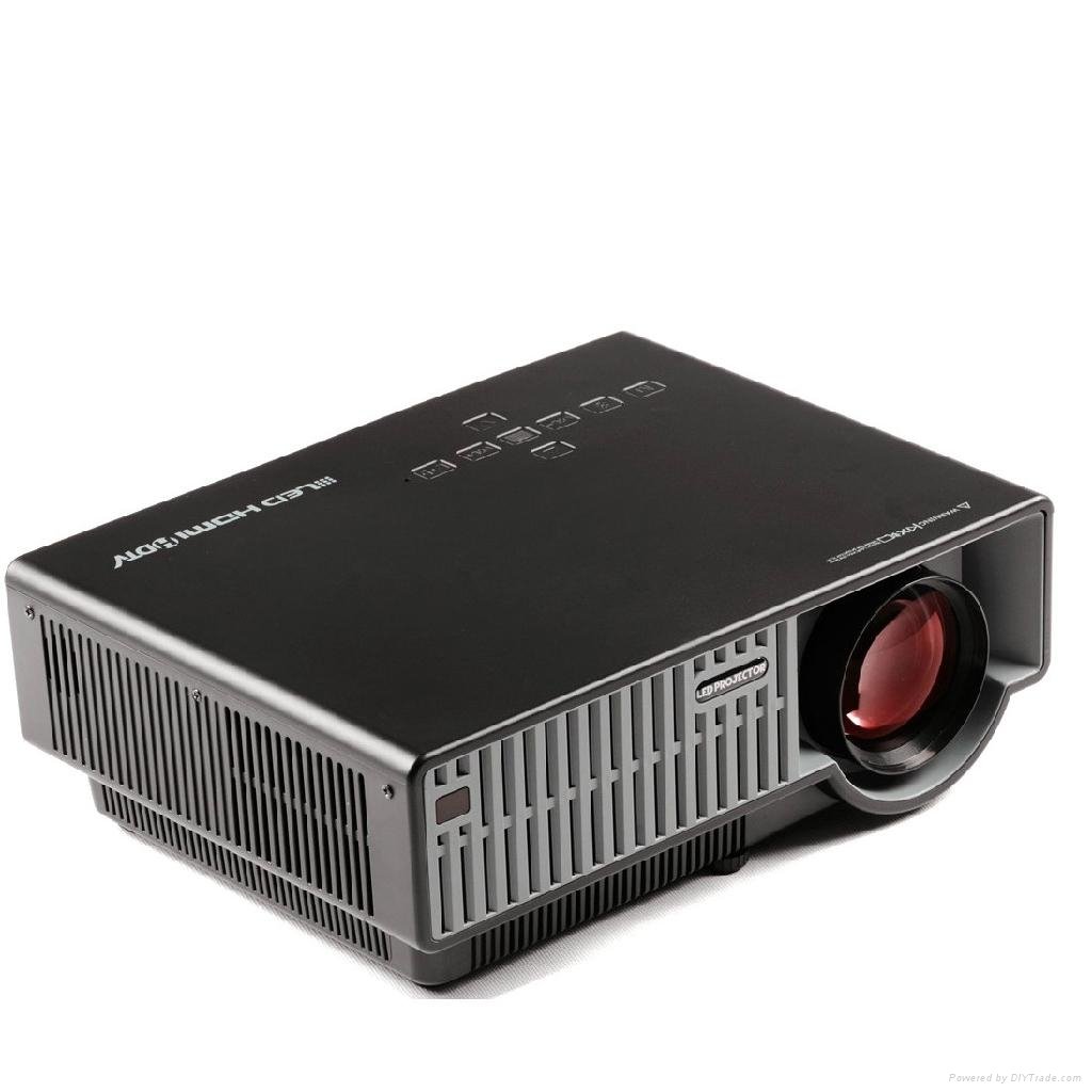 barcomax led high-brightness game video and home cinema projector PRW300 2