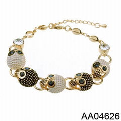 fashion new cheap skull bracelet 