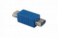 Blue USB 3.0 Female A To Female A