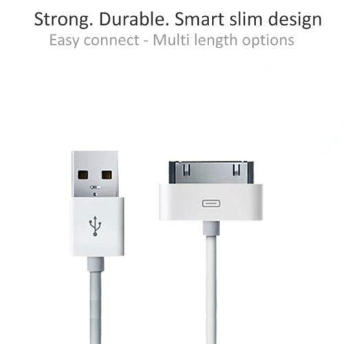 USB Data Sync Charging Charger Cable Lead For iPhone 4 4S 3G 3GS iPad 2 iPod