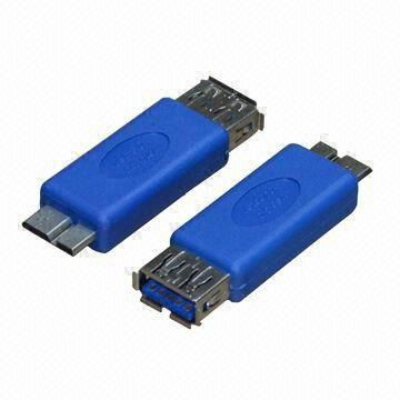 Blue USB 3.0 Female A To Female A Adapter Coupler Gender Changer 4