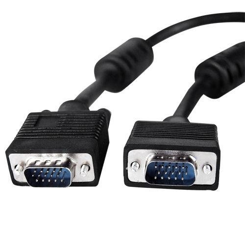 15 PIN VGA Monitor Male 2 Male Cable BLUE CORD for PC TV 2